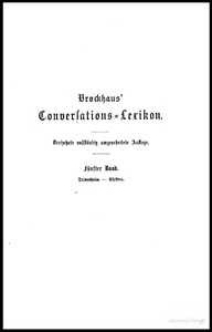 Brockhaus' conversations-lexikon. Allgemeine deutsche real-encyklopädie